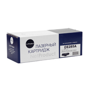 Картридж NetProduct (N-CE285A) для HP LJ Pro P1102/ P1120W/ M1212nf/ M1132MFP/ Canon 725, 1,6K