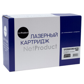 Картридж NetProduct (N-CF259X/057H) для HP LJ Pro M304/ 404n/ MFP M428dw/ MF443/ 445, 10K (без чипа)