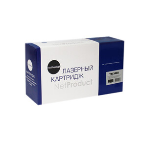 Тонер-картридж NetProduct (N-TN-3480) для Brother HL-L5000D/ 5100DN/ 5200DW, 8K