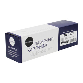 Тонер-картридж NetProduct (N-TN-1075) для Brother HL-1110R/ 1112R/ DCP-1510R/ MFC-1810R, 1K