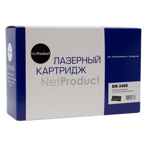 Драм-юнит NetProduct (N-DR-3400) для Brother HL-L5000/ 5100/ 5200/ 6250/ 6300/ 6400, 30K